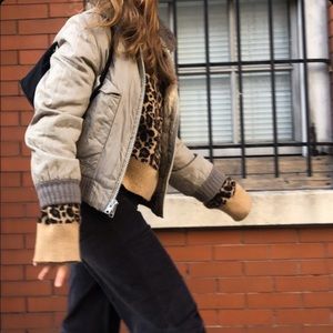 Zara Cheetah Print Sweater